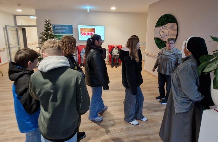 Schüler/innen im Franziskus-Haus